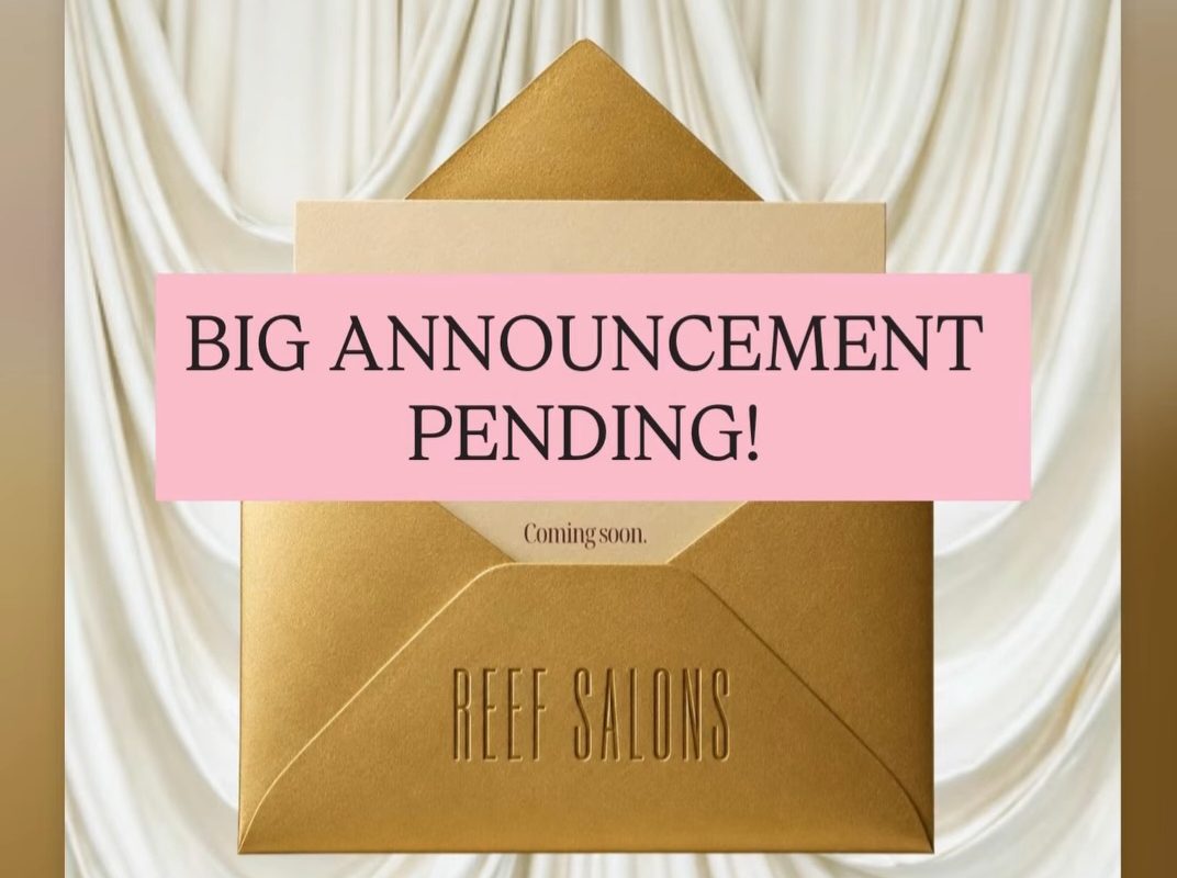 Our Belmont salon is turning one soon.